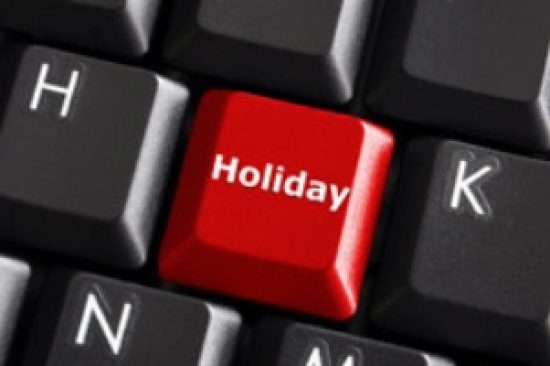Holiday-keyboard-warning