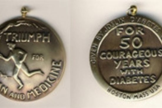 Joslin-50year-medal