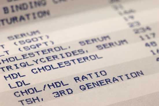 cholesterol-test-results